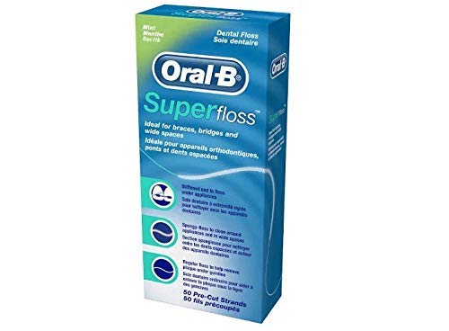 Oral-B Superfloss: 50 Ready-to-Use Strands