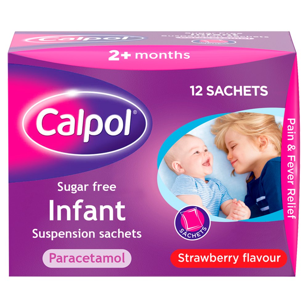 Calpol Infant Suspension Strawberry Flavor 2+ Months