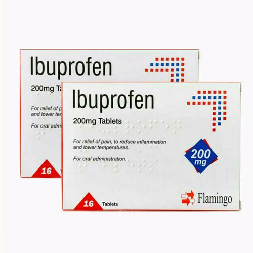 Flamingo Pharma 200mg Pain Relief Tablets, 16 Tablets