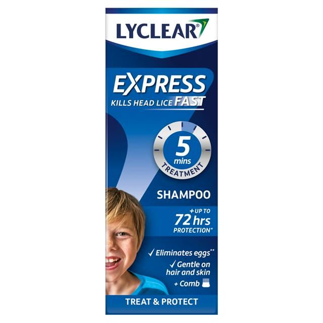 Lyclear Fast-Acting Head Lice Treatment Shampoo 200ml