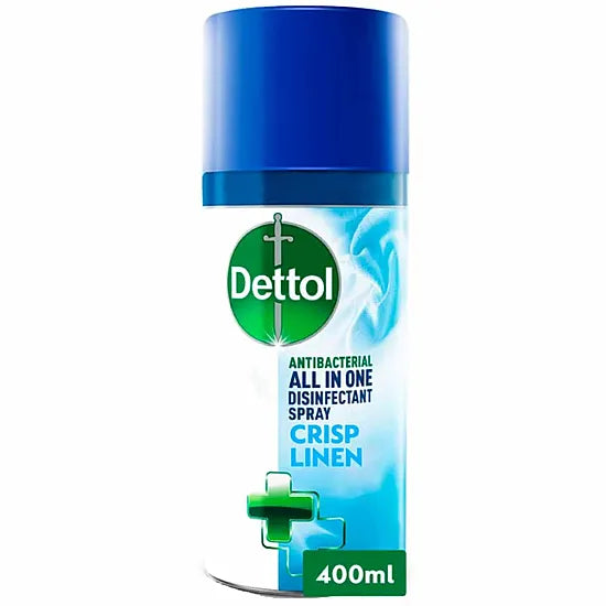 Dettol Crisp Linen Disinfectant Spritz - 400ml