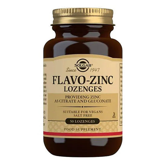 Solgar Flavo Zinc Lozenges - Pack of 50