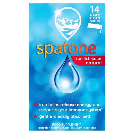 Spatone Iron Infusion Water - Supplement for Daily Iron Support