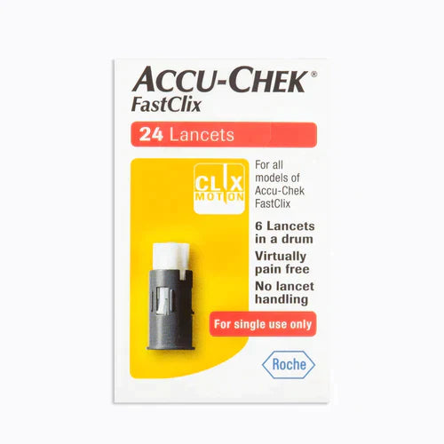 Accu-Chek Fastclix Lancets - 24 Pack