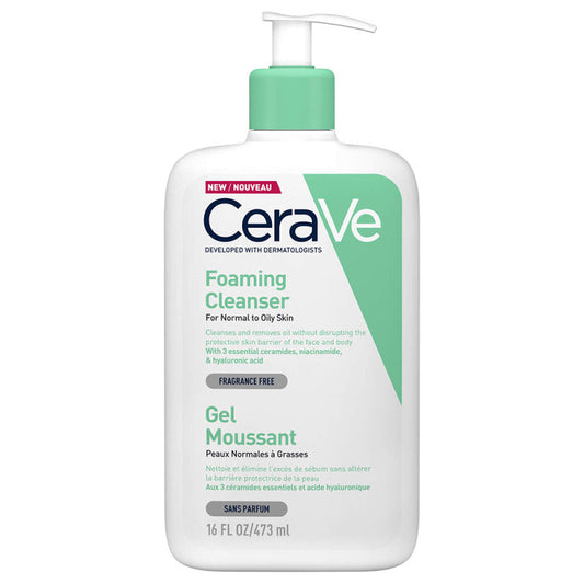 CeraVe Facial Foaming Cleanser For Face & Body-473ml