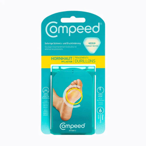 Compeed Callus 6 Medium Plasters: Advanced Callus Relief System