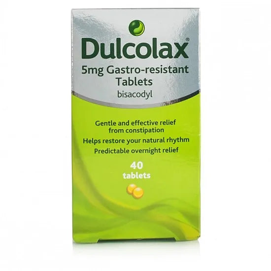 Dulcolax 5mg Fast-Acting Tablets for Constipation