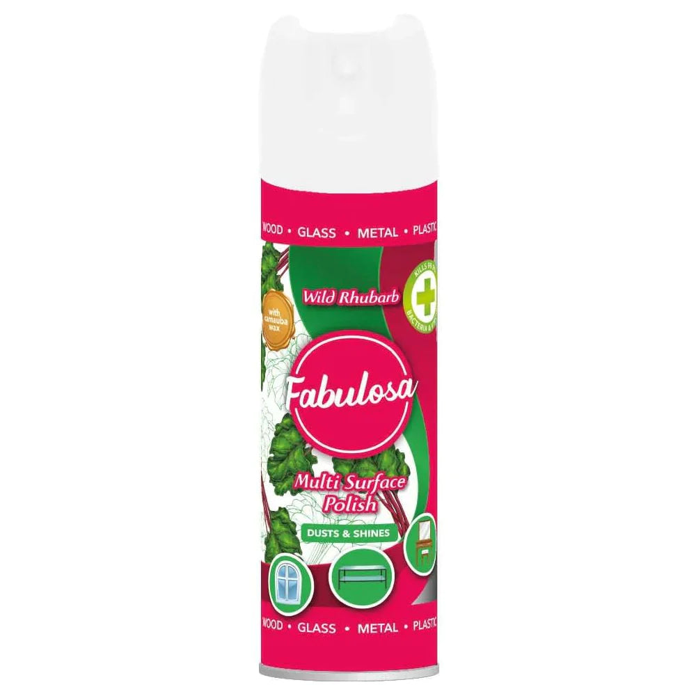 Fabulosa Wild Rhubarb Scent Multi Surface Polish