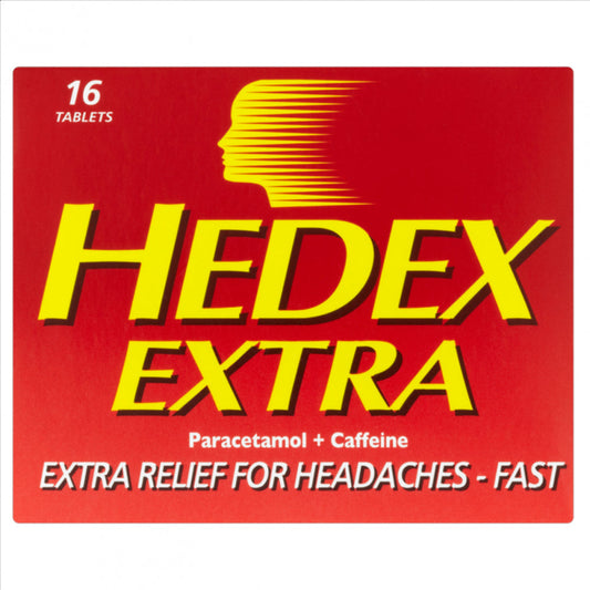 Hedex Extra Tablets - 16 Tablets