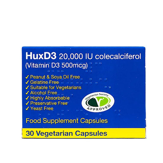 Boost Your Health with HuxD3 High-Potency Vitamin D Capsules