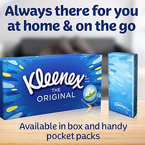 Kleenex Original Tissue Box - Soft and Reliable Tissues