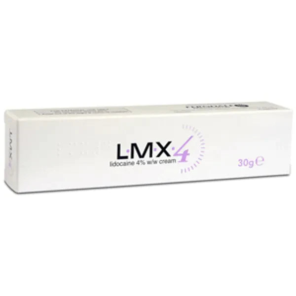 LMX4 Lidocaine 4% Numbing Cream - 30g