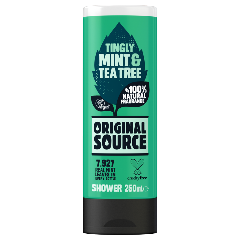 Mint & Tea Tree Shower Gel by Original Source