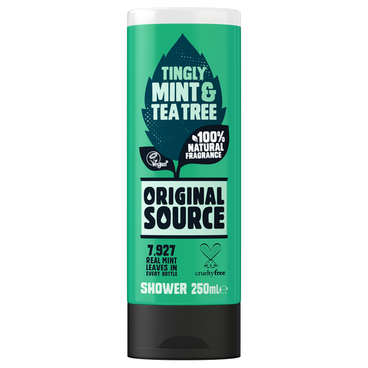 Mint & Tea Tree Shower Gel by Original Source