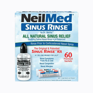 NeilMed Sinus Rinse Kit with 60 Sachets