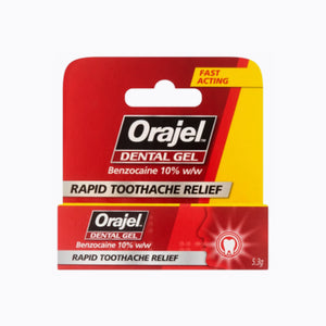 Orajel Dental Gel for Fast Toothache Relief - 5.3g