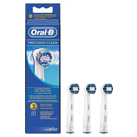 Deep Clean Electric Toothbrush Replacement Brush Heads Triple Pack