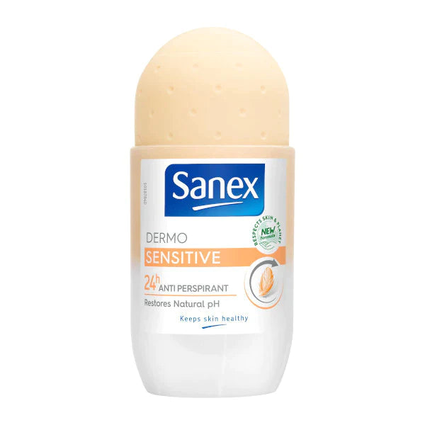 Sanex Dermo Sensitive Female Roll-On Deodorant 50ml