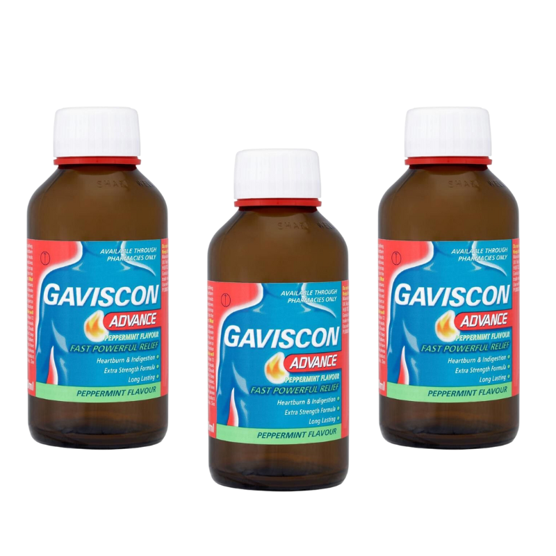 Gaviscon Advance Peppermint Liquid Relief for Digestive Issues