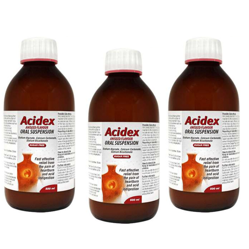 Indigestion Relief Oral Suspension with Aniseed Flavor