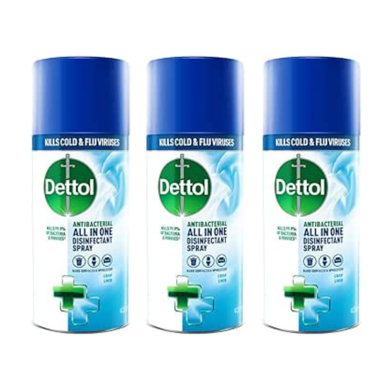 Dettol Crisp Linen Disinfectant Spritz - 400ml