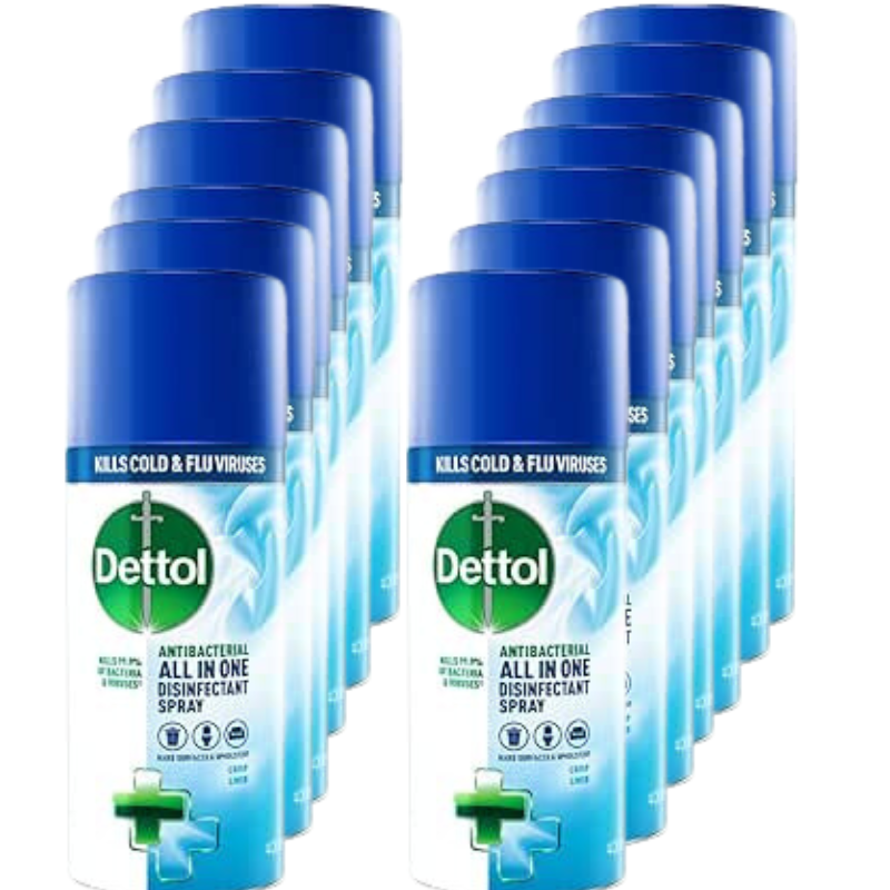 Dettol Crisp Linen Disinfectant Spritz - 400ml