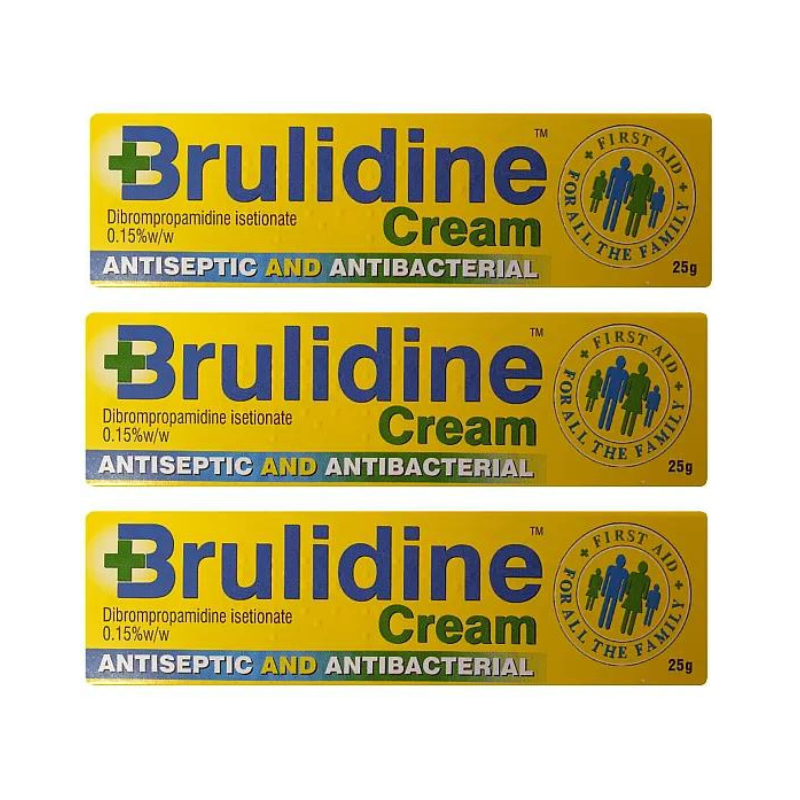 Brulidine Antibacterial and Antiseptic Cream