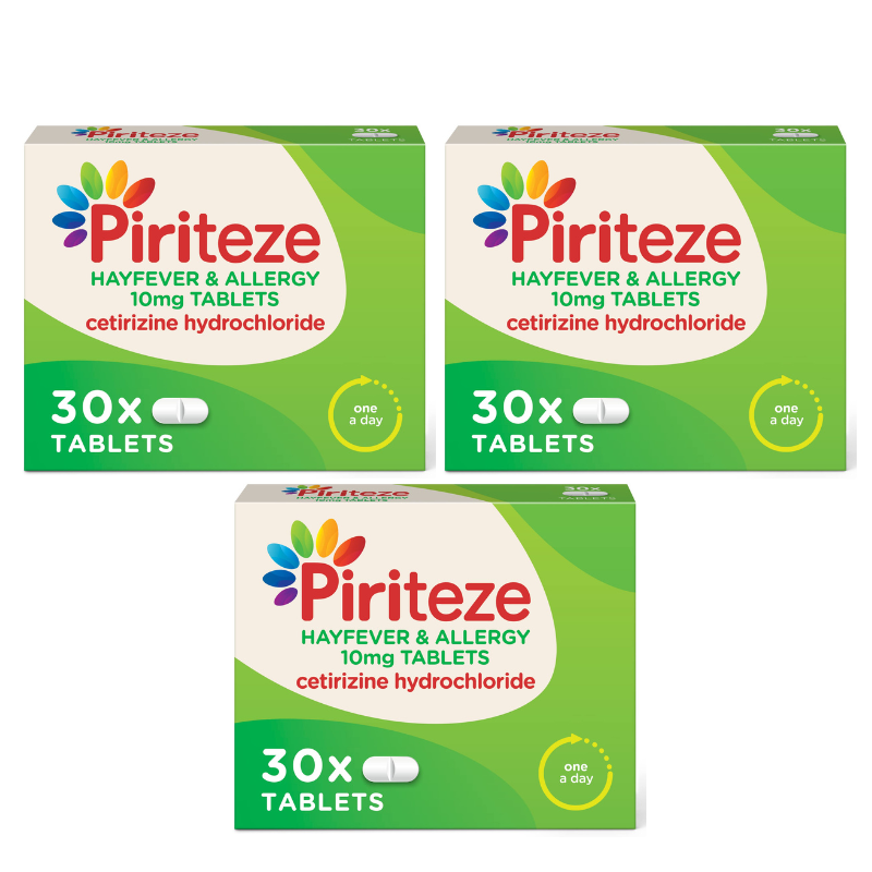 Piriteze Once Daily Allergy Relief Tablets