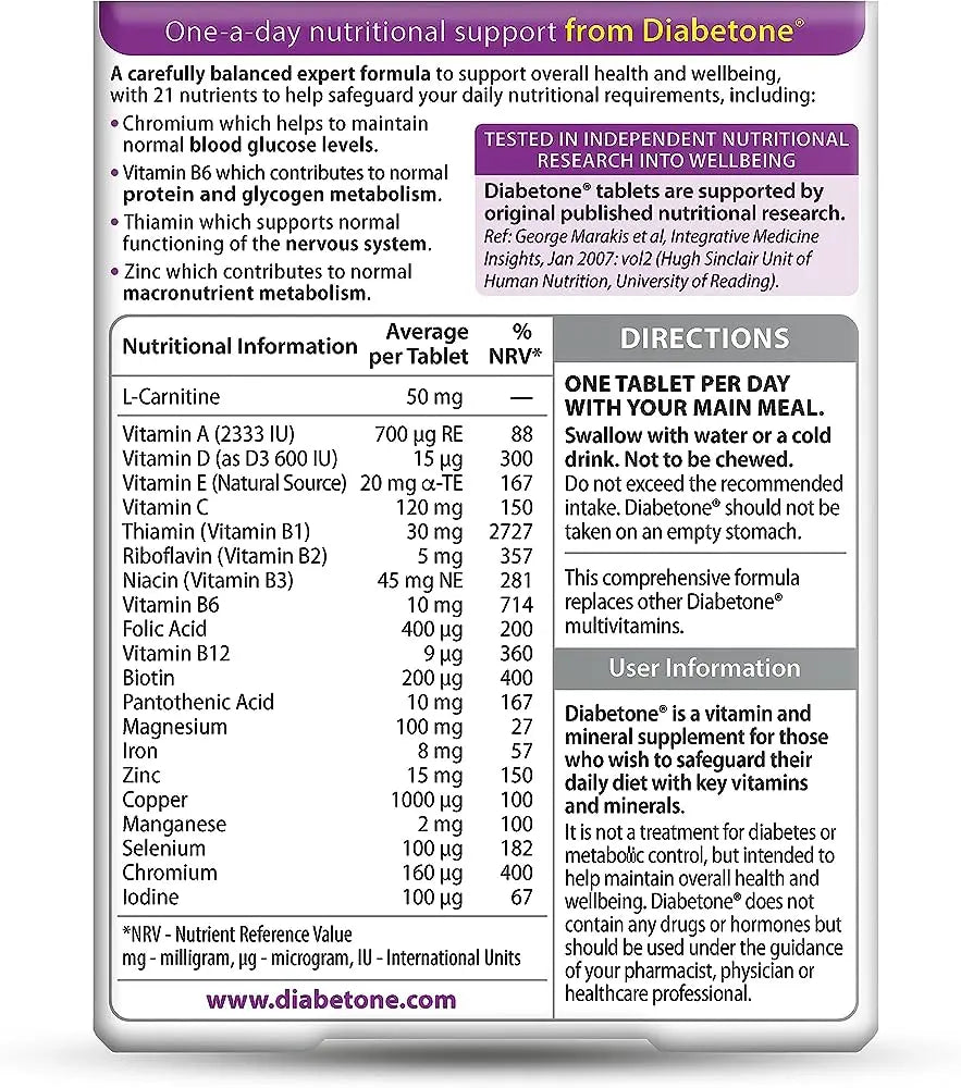 Vitabiotics Diabetone Original