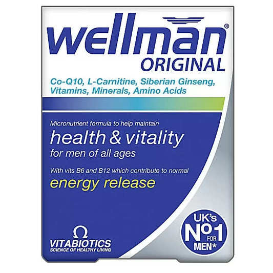 Wellman Original: Complete Men's Health Support - 30 Tablets