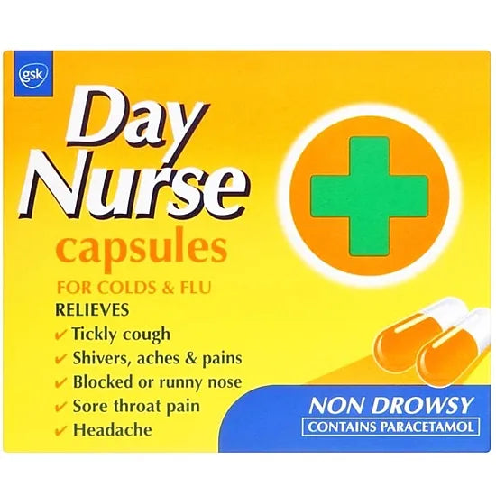 Daytime Cold & Flu Relief Capsules - 20 Capsules