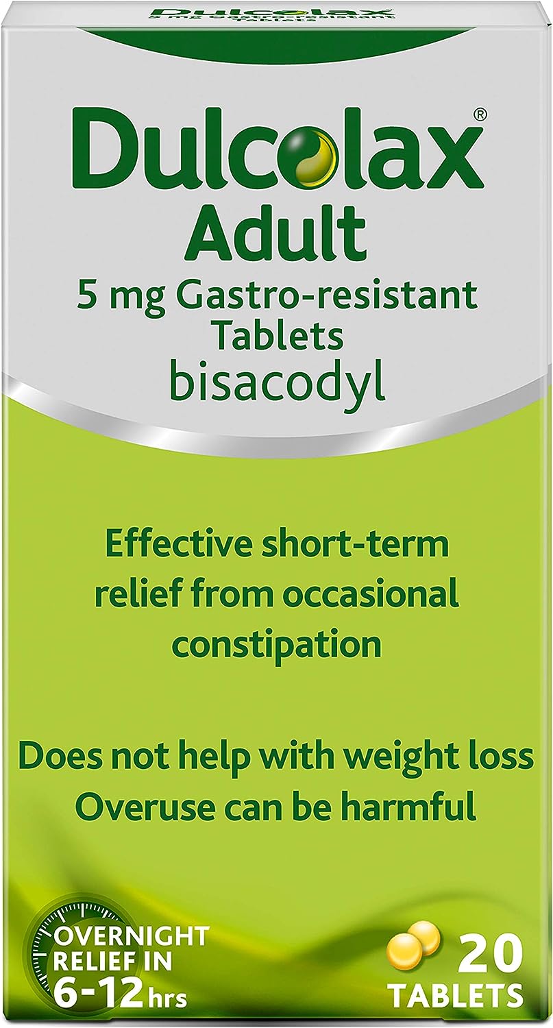 Overnight Relief Tablets for Occasional Constipation 5mg 60 Pack