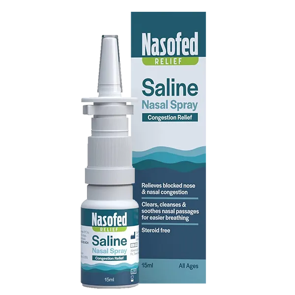 Nasofed Relief 15ml Saline Nasal Spray