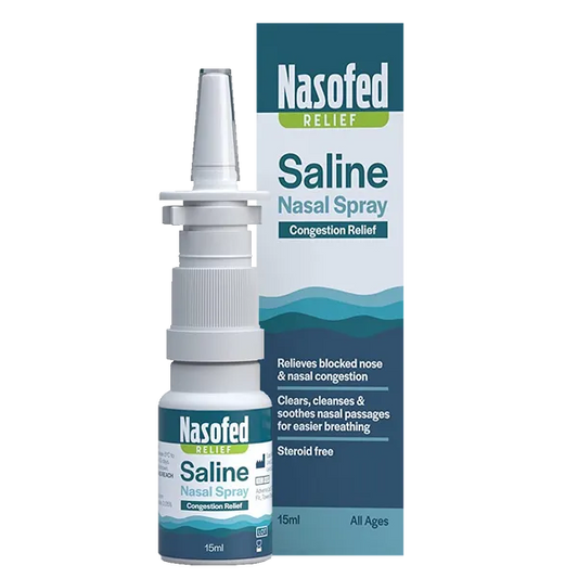 Nasofed Relief 15ml Saline Nasal Spray