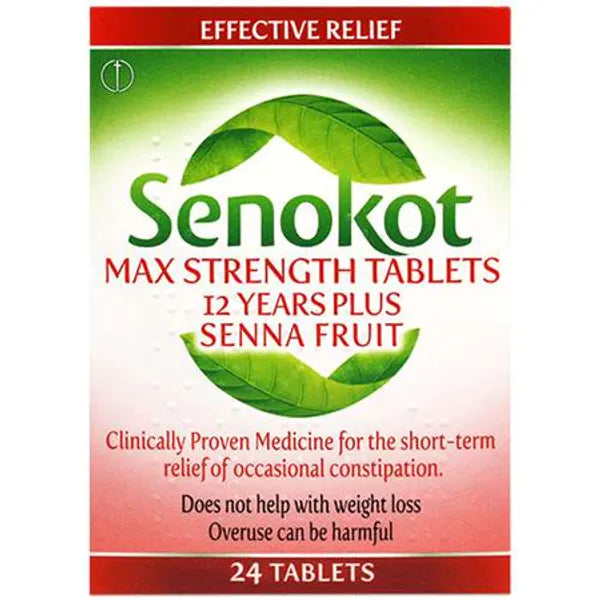 Senokot High Potency - 24 Tablets