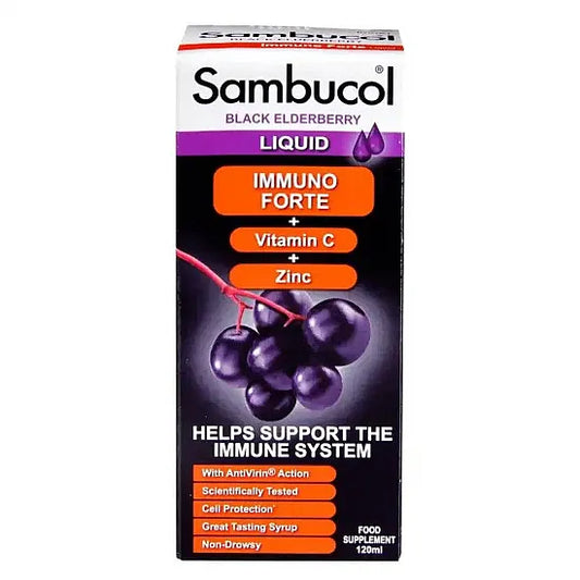 Sambucol Immuno Forte Elderberry Syrup - 120ml