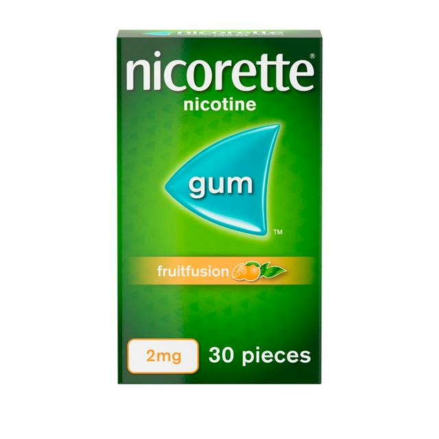 Fruitfusion Nicorette 2mg Nicotine Gum