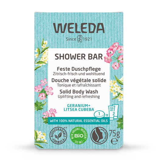 Weleda Geranium & Litsea Cubeba Shower Bar 75g