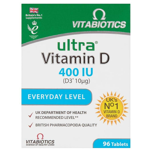 Ultra D3 400IU for Bone and Immune Health