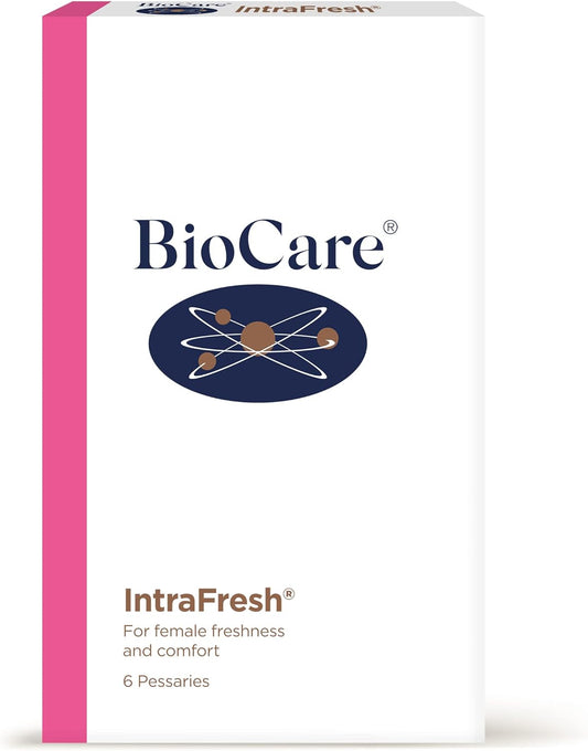 BioCare IntraFresh Vaginal Pessaries - 6 Pack