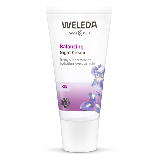 Indulge in Weleda Iris Soothing Night Cream 30ml