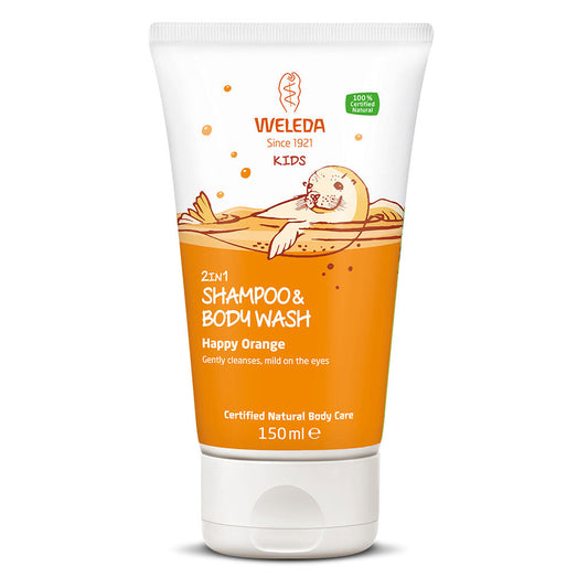 Weleda Kids Happy Orange 2-in-1 Shower Gel 150ml