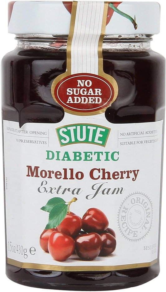 Stute Diabetic Morello Cherry Jam 430g