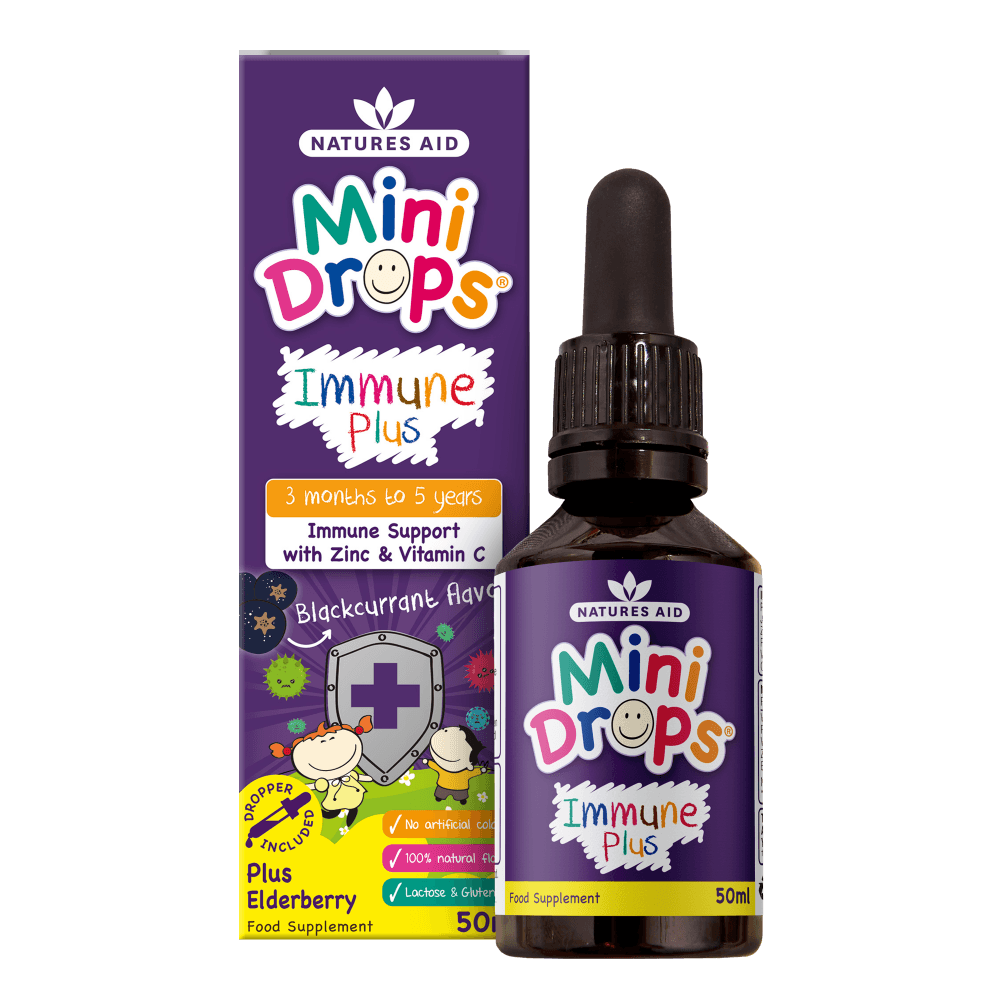 Natures Aid Mini Drops Immune Plus