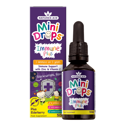 Natures Aid Mini Drops Immune Plus