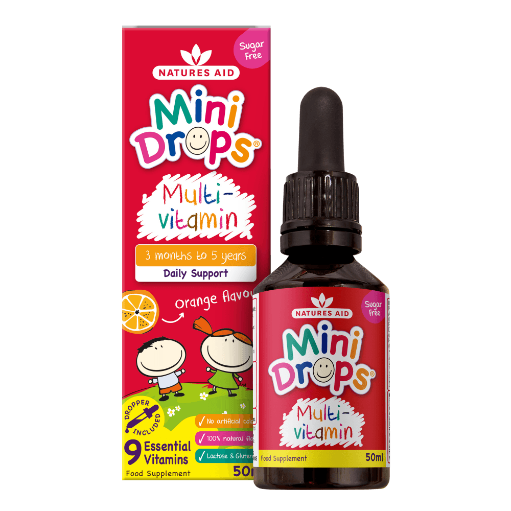 Natures Aid Mini Drops Multivitamin