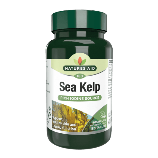 Sea Kelp Tablets for Thyroid Health and Energy Boost