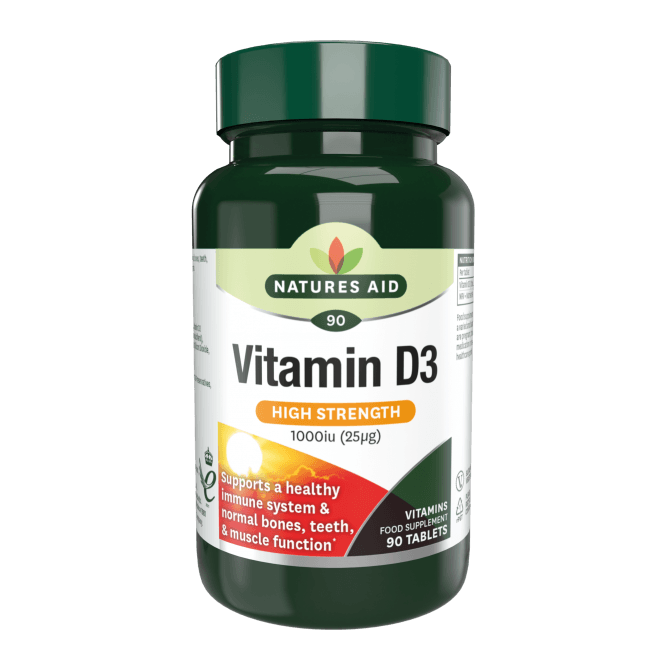 Sunshine Vitamin D3 High Potency 1000IU 120 Tablets