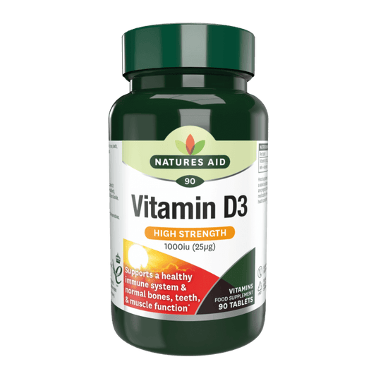 Sunshine Vitamin D3 High Potency 1000IU 120 Tablets