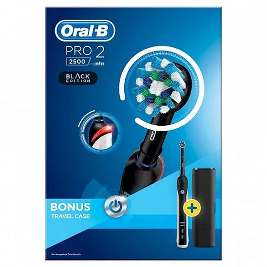 Advanced Oral Care Electric Toothbrush: Oral-B Pro 2 2500 Black Edition